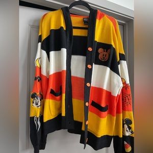 COPY - Her Universe Mickey Mouse Candy Corn Halloween Cardigan Disney